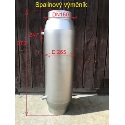 Spalinový výměník DN150